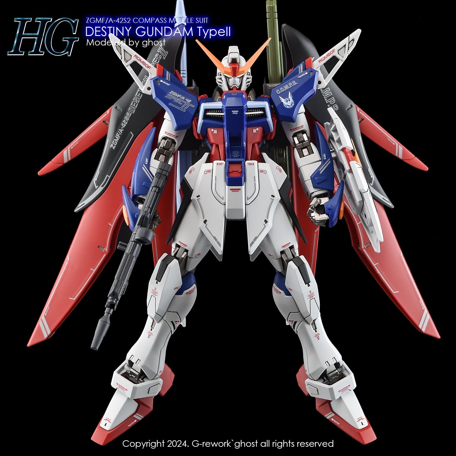 G-Rework [HG] [SEED] DESTINY Type II – Gundam Extra-Your BEST