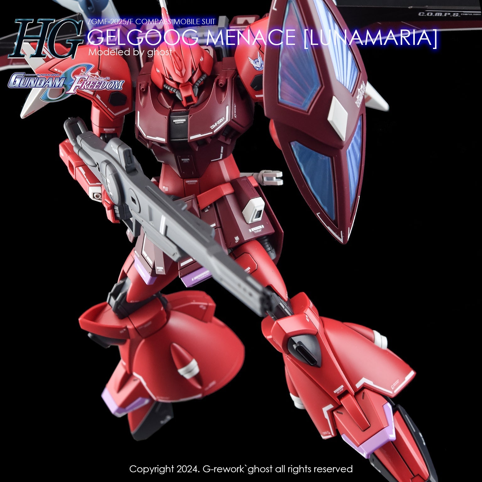 G - Rework [HG] [SEED] GELGOOG MENACE [ LUNAMARIA] - Gundam Extra - Your BEST Gunpla Supplier