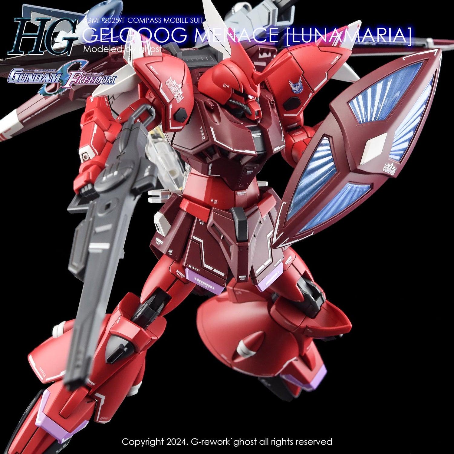 G - Rework [HG] [SEED] GELGOOG MENACE [ LUNAMARIA] - Gundam Extra - Your BEST Gunpla Supplier