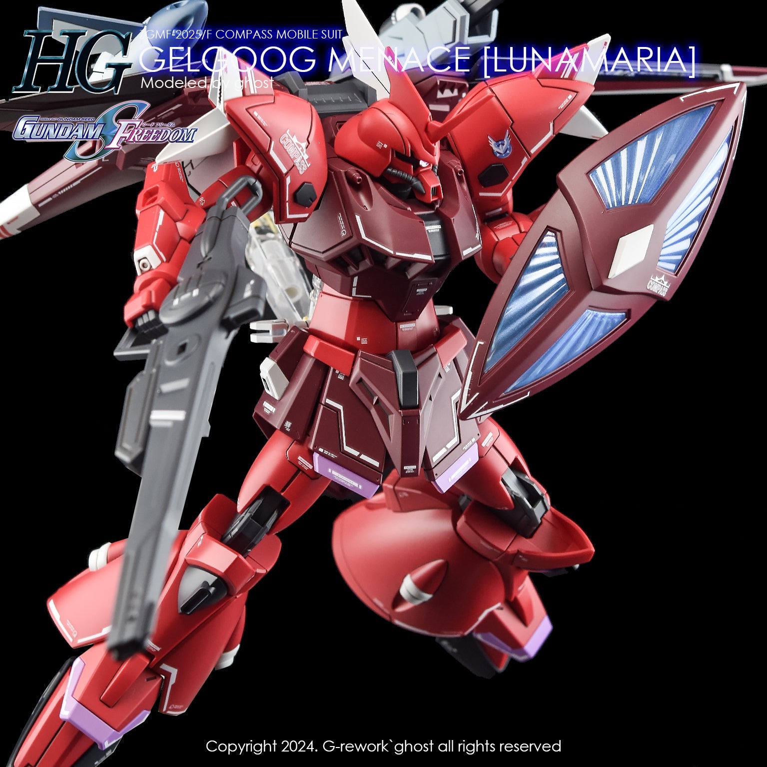 G - Rework [HG] [SEED] GELGOOG MENACE [ LUNAMARIA] - Gundam Extra - Your BEST Gunpla Supplier