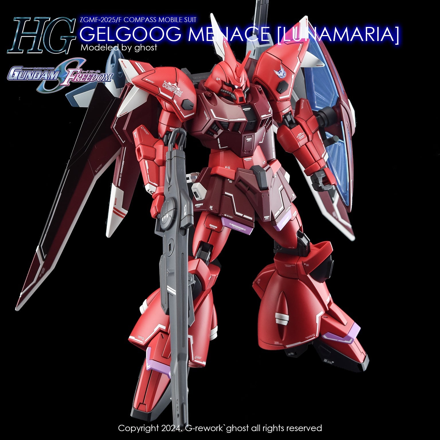 G - Rework [HG] [SEED] GELGOOG MENACE [ LUNAMARIA] - Gundam Extra - Your BEST Gunpla Supplier