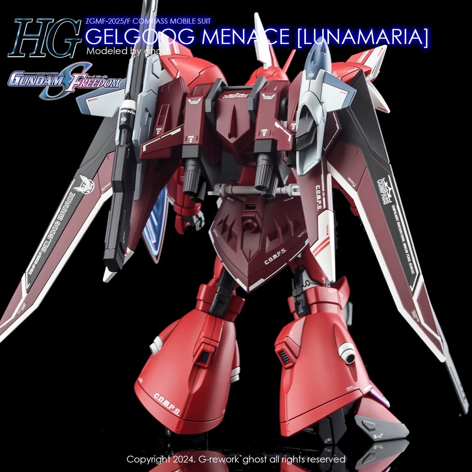 G - Rework [HG] [SEED] GELGOOG MENACE [ LUNAMARIA] - Gundam Extra - Your BEST Gunpla Supplier