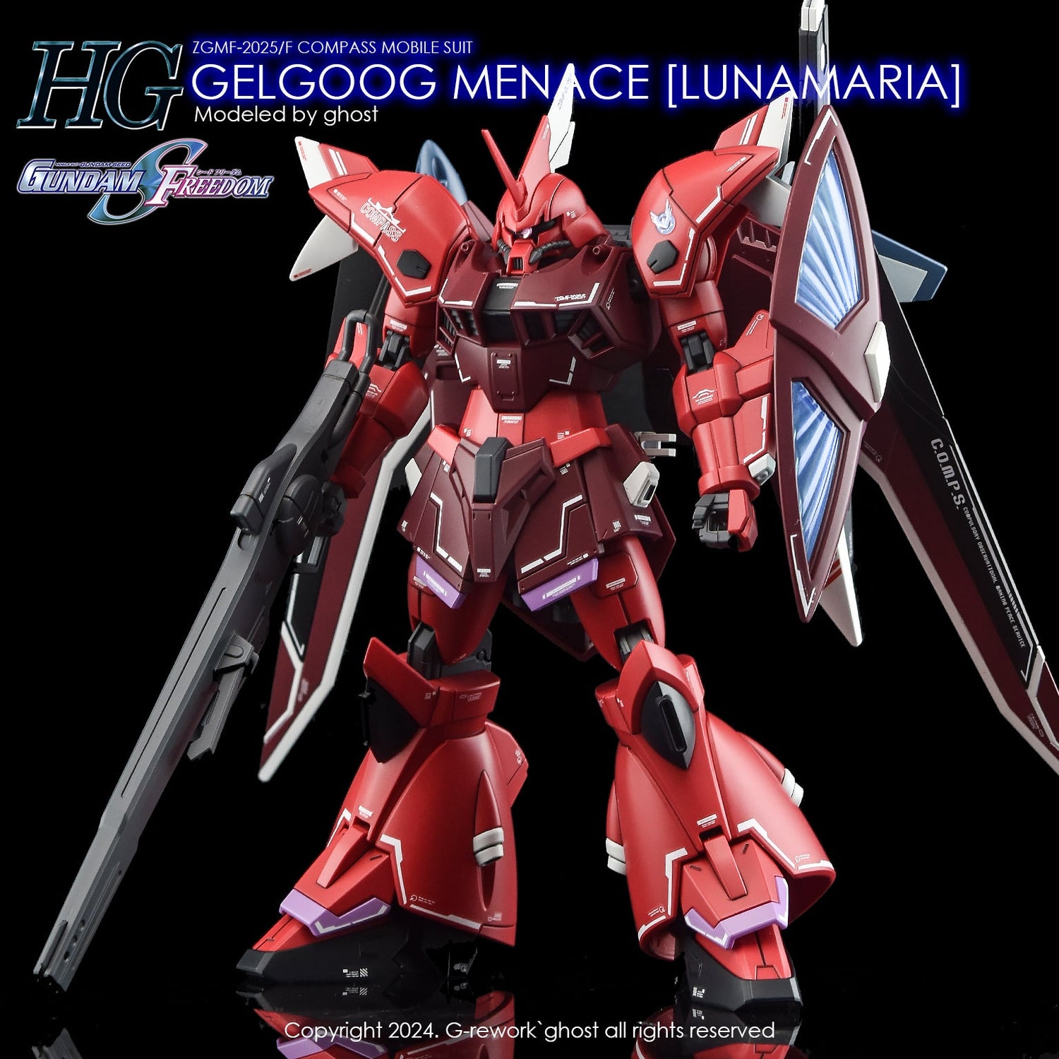 G - Rework [HG] [SEED] GELGOOG MENACE [ LUNAMARIA] - Gundam Extra - Your BEST Gunpla Supplier