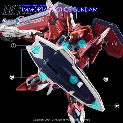 G - Rework [HG] [SEED] IMMORTAL JUSTICE GUNDAM - Gundam Extra - Your BEST Gunpla Supplier