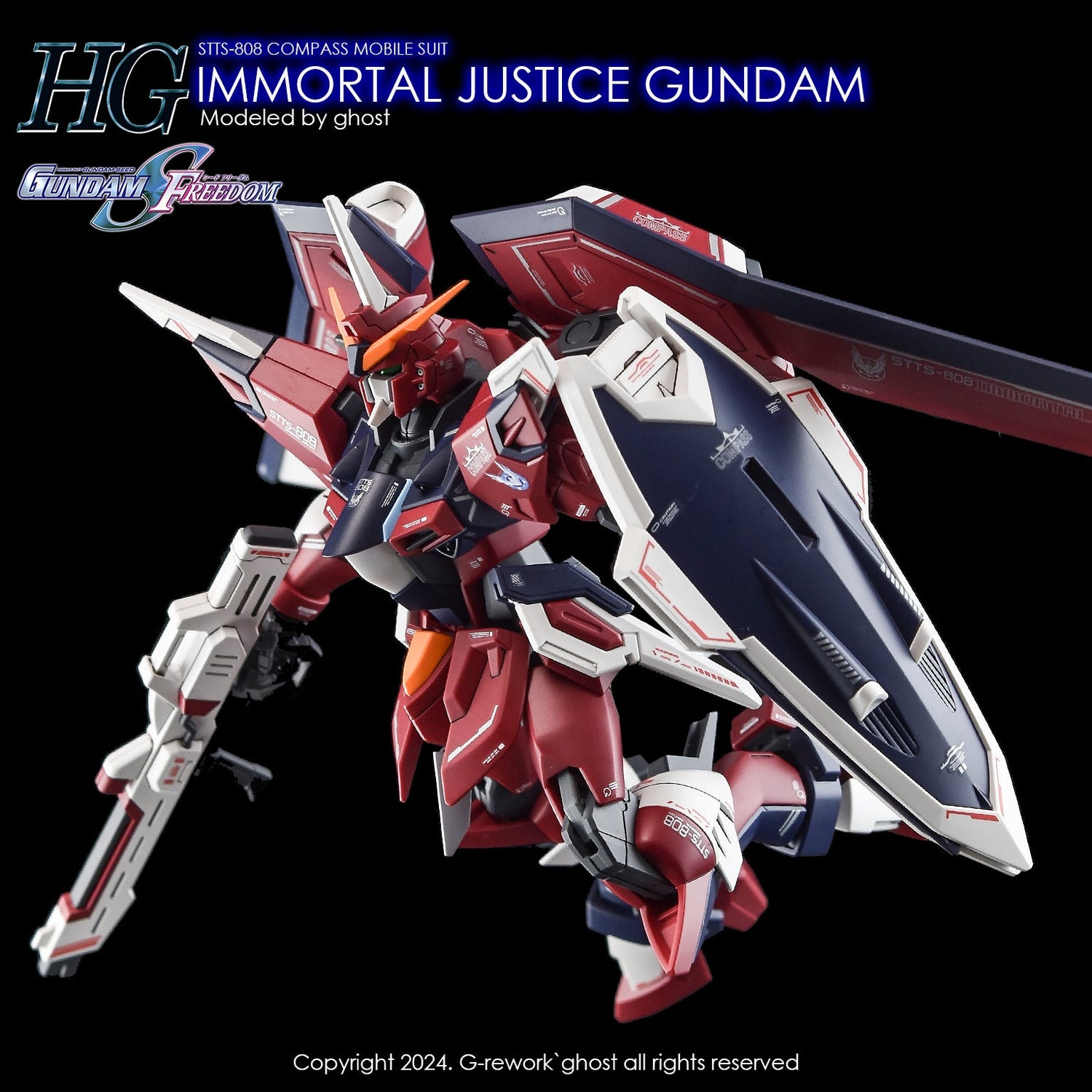 G - Rework [HG] [SEED] IMMORTAL JUSTICE GUNDAM - Gundam Extra - Your BEST Gunpla Supplier