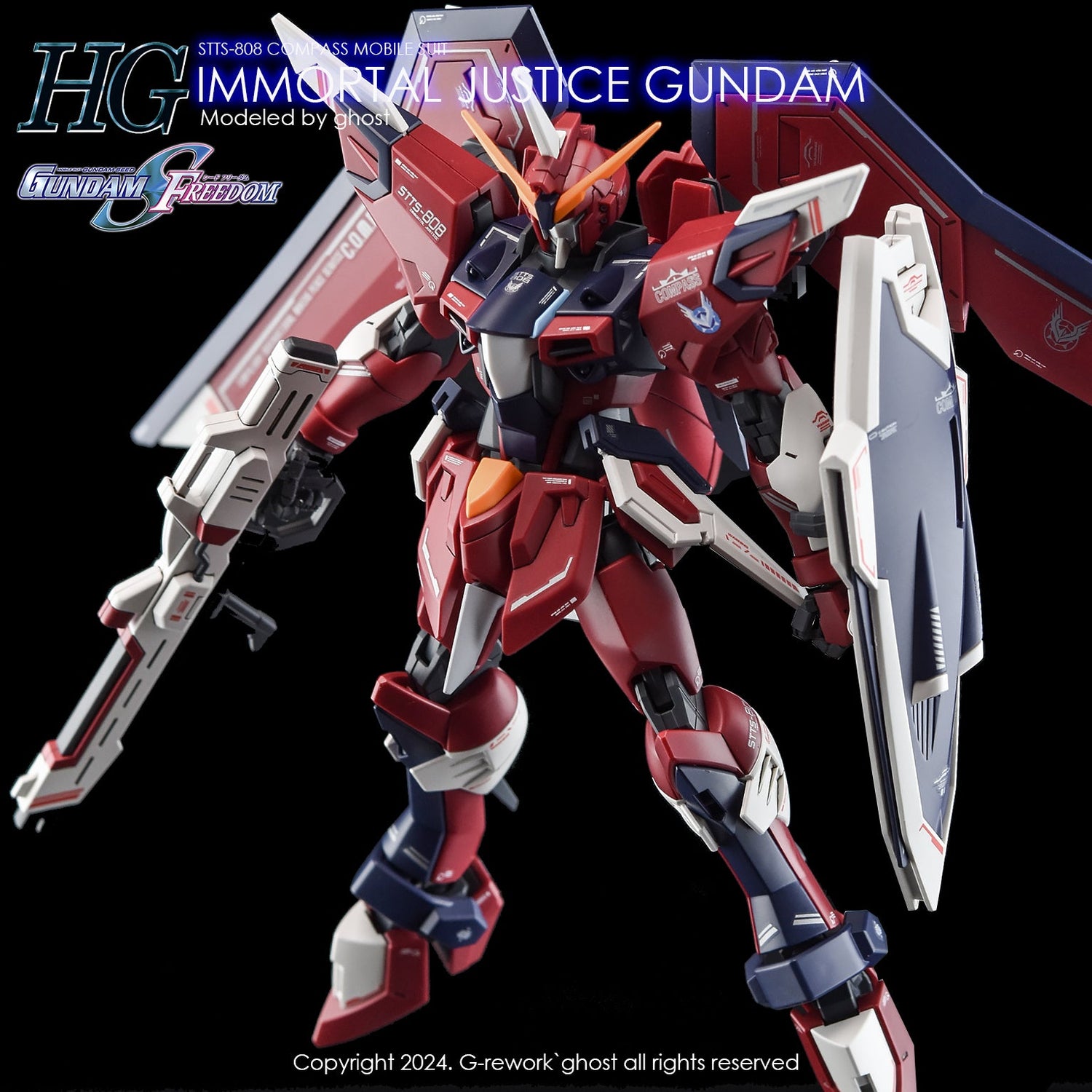 G - Rework [HG] [SEED] IMMORTAL JUSTICE GUNDAM - Gundam Extra - Your BEST Gunpla Supplier