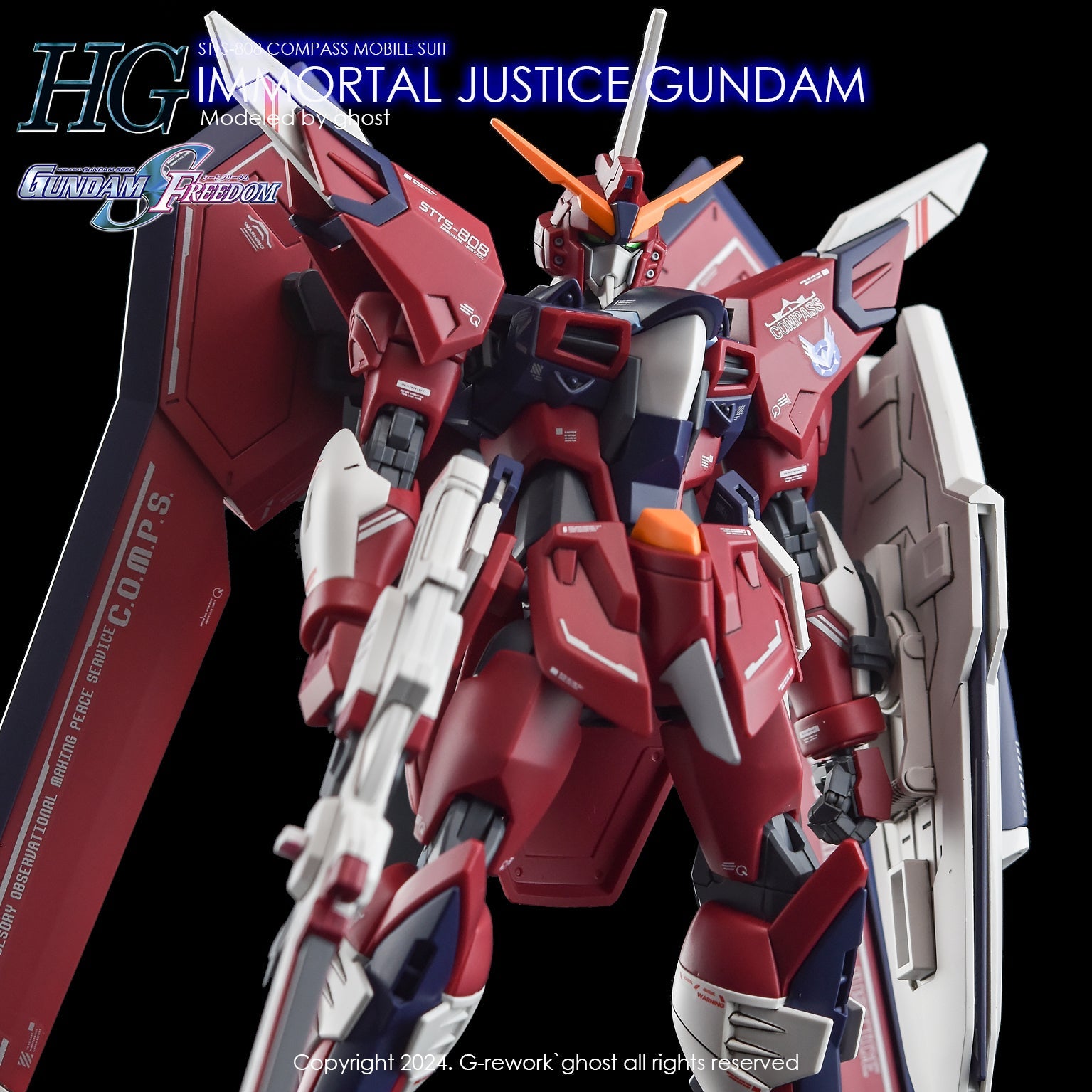 G - Rework [HG] [SEED] IMMORTAL JUSTICE GUNDAM - Gundam Extra - Your BEST Gunpla Supplier