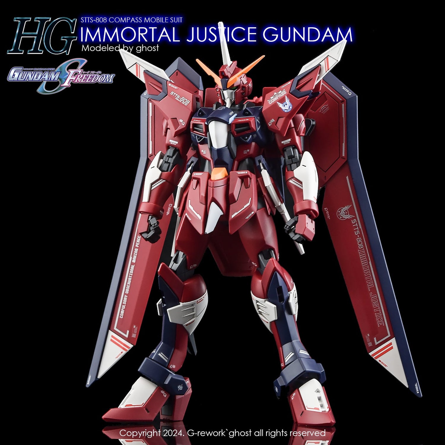 G - Rework [HG] [SEED] IMMORTAL JUSTICE GUNDAM - Gundam Extra - Your BEST Gunpla Supplier