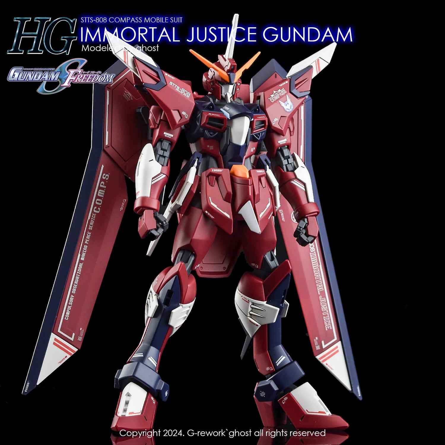 G - Rework [HG] [SEED] IMMORTAL JUSTICE GUNDAM - Gundam Extra - Your BEST Gunpla Supplier