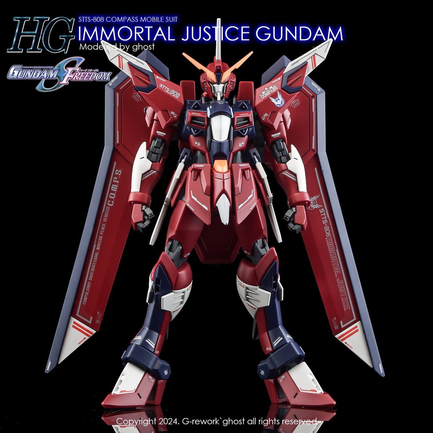 G - Rework [HG] [SEED] IMMORTAL JUSTICE GUNDAM - Gundam Extra - Your BEST Gunpla Supplier