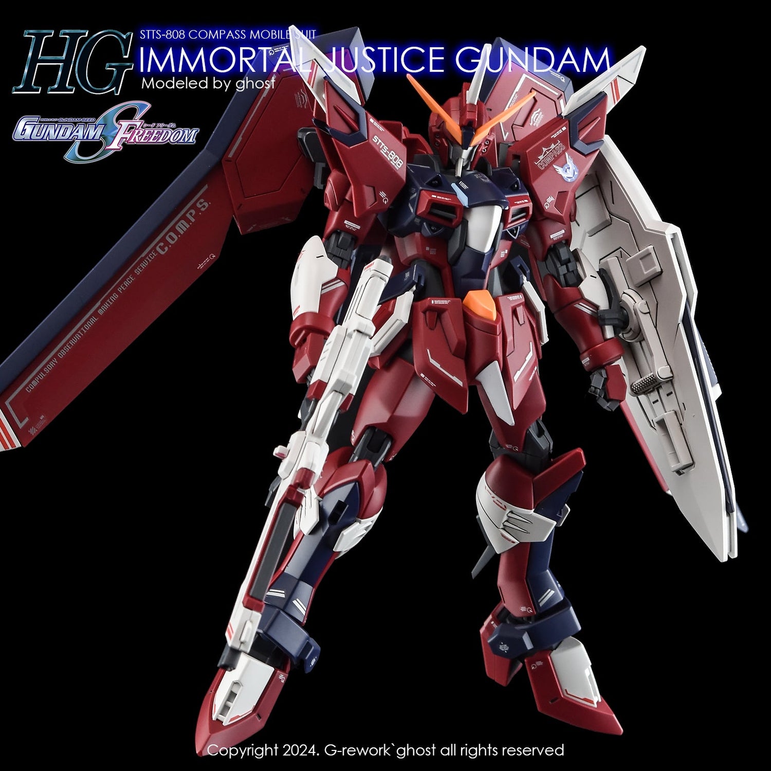 G - Rework [HG] [SEED] IMMORTAL JUSTICE GUNDAM - Gundam Extra - Your BEST Gunpla Supplier