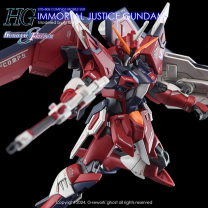 G - Rework [HG] [SEED] IMMORTAL JUSTICE GUNDAM - Gundam Extra - Your BEST Gunpla Supplier