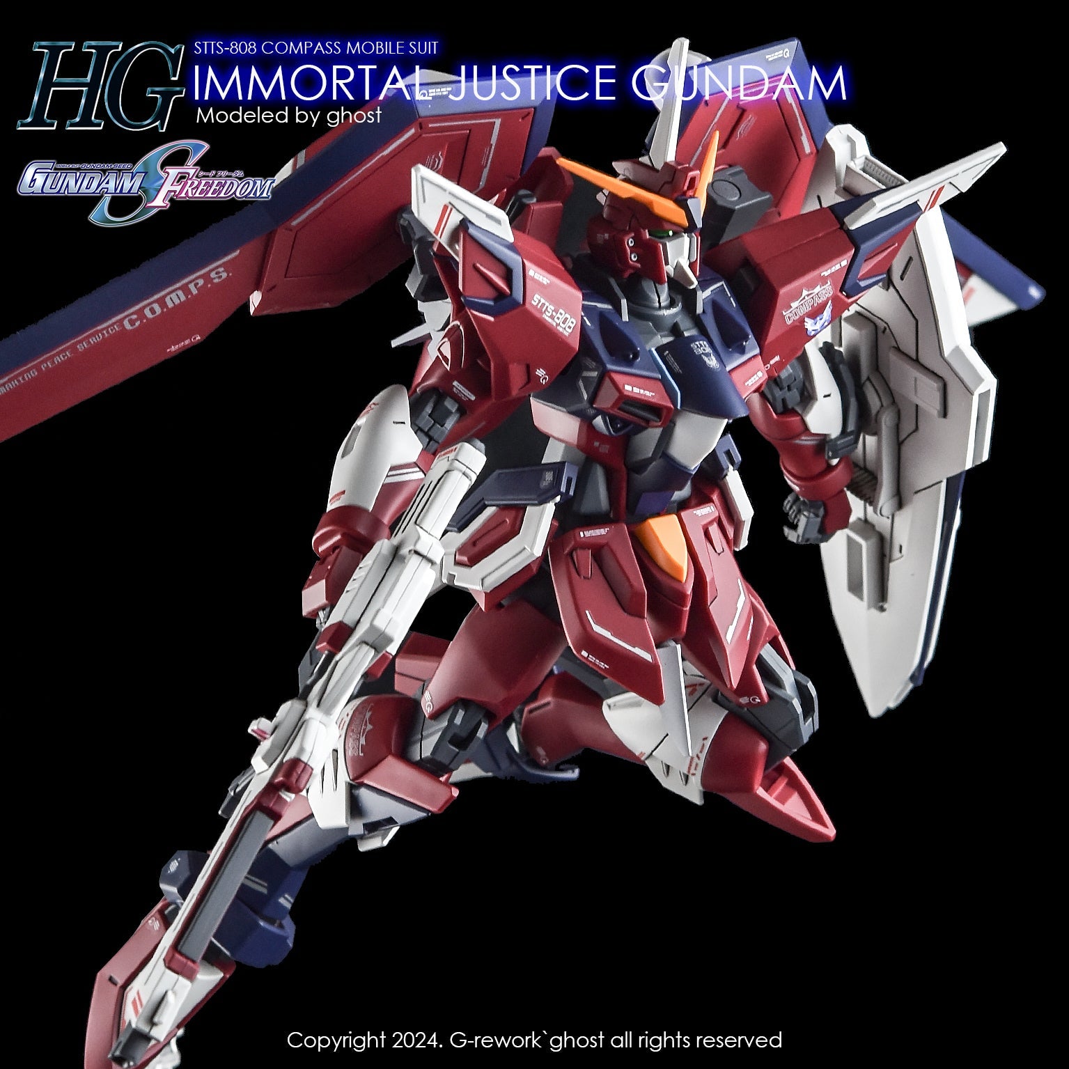 G - Rework [HG] [SEED] IMMORTAL JUSTICE GUNDAM - Gundam Extra - Your BEST Gunpla Supplier