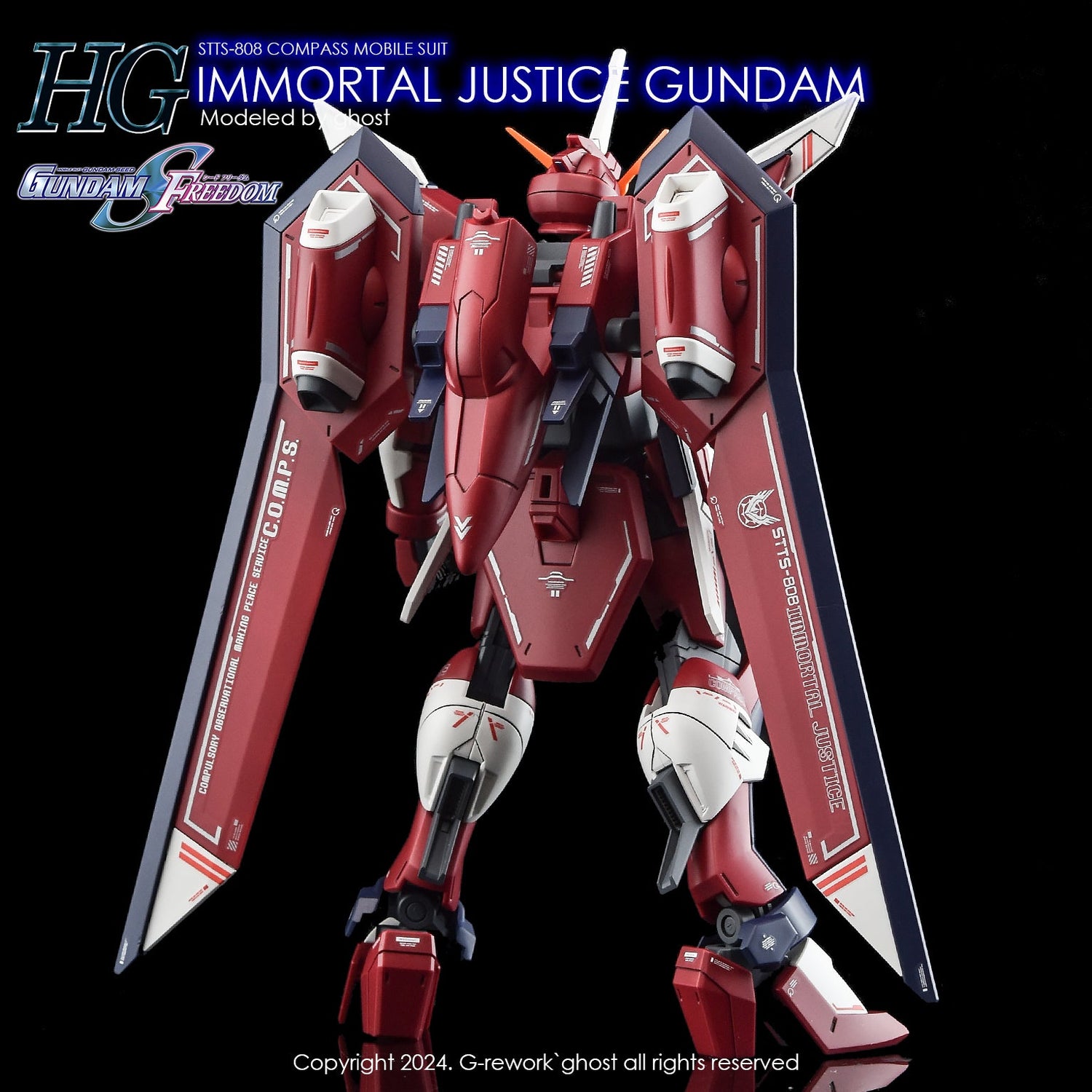 G - Rework [HG] [SEED] IMMORTAL JUSTICE GUNDAM - Gundam Extra - Your BEST Gunpla Supplier