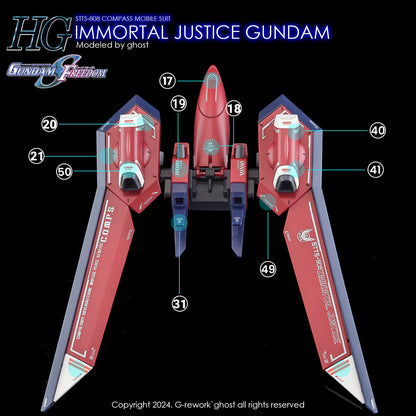 G - Rework [HG] [SEED] IMMORTAL JUSTICE GUNDAM - Gundam Extra - Your BEST Gunpla Supplier