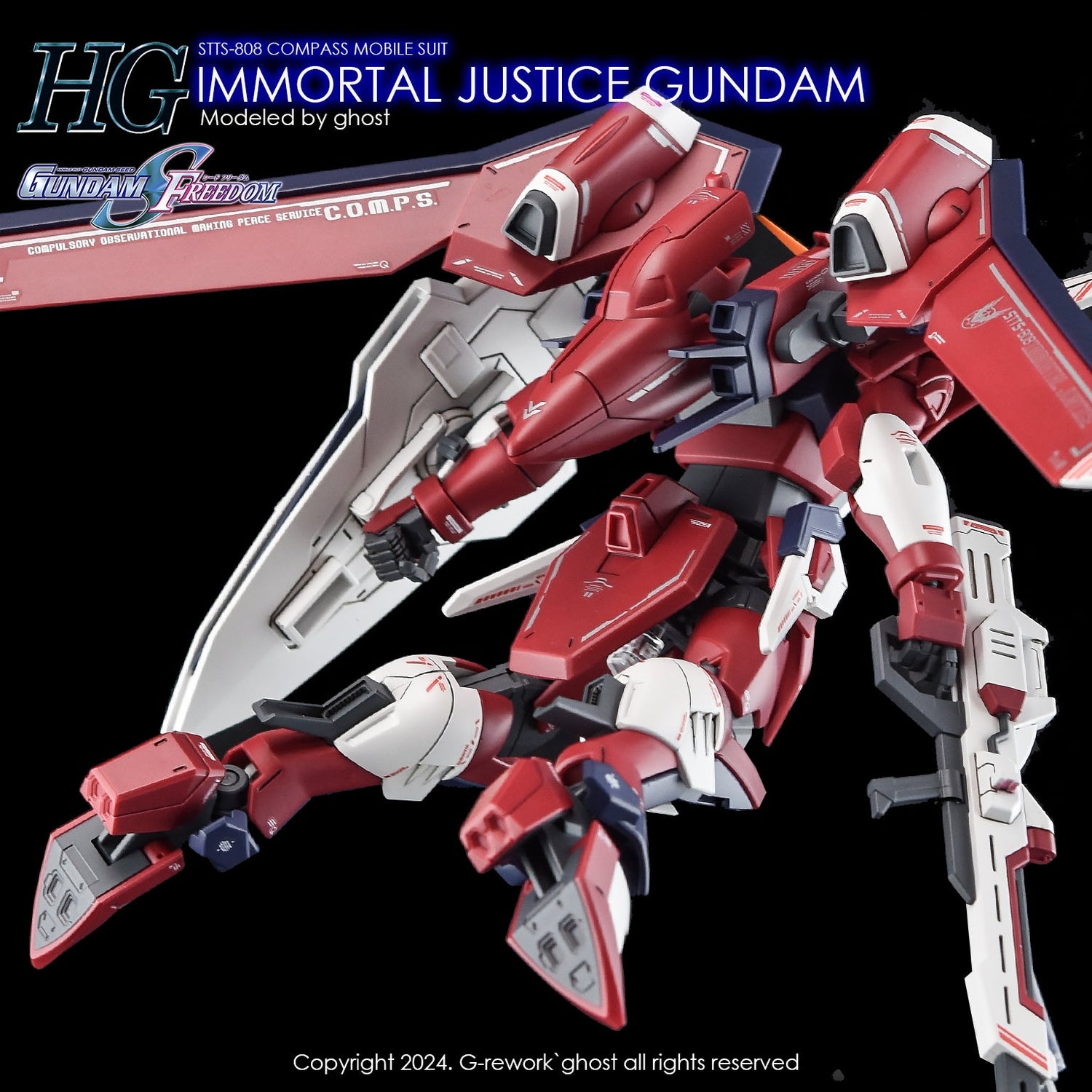 G - Rework [HG] [SEED] IMMORTAL JUSTICE GUNDAM - Gundam Extra - Your BEST Gunpla Supplier