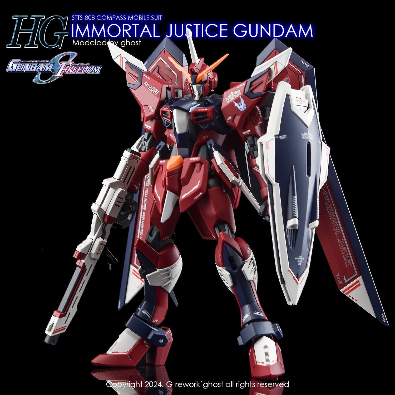 G - Rework [HG] [SEED] IMMORTAL JUSTICE GUNDAM - Gundam Extra - Your BEST Gunpla Supplier