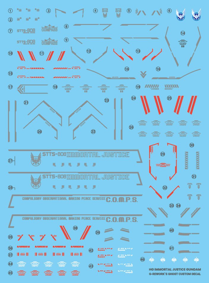 G - Rework [HG] [SEED] IMMORTAL JUSTICE GUNDAM - Gundam Extra - Your BEST Gunpla Supplier