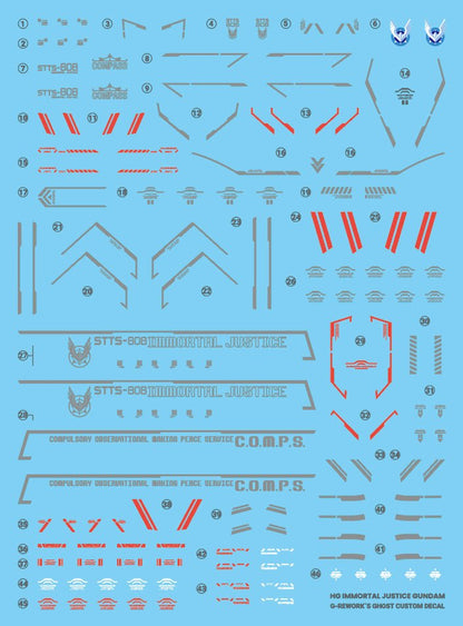 G - Rework [HG] [SEED] IMMORTAL JUSTICE GUNDAM - Gundam Extra - Your BEST Gunpla Supplier