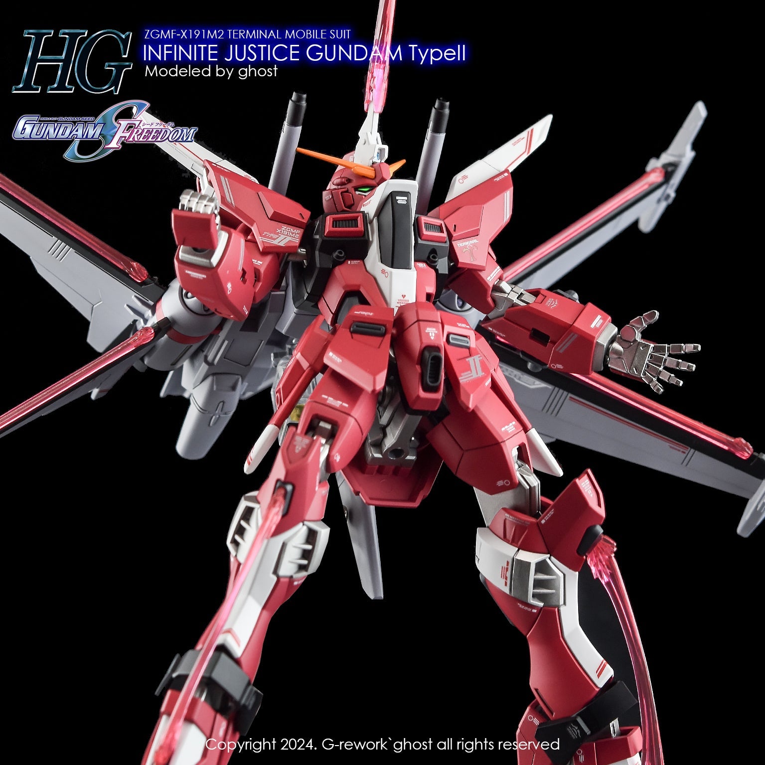G-Rework [HG] [SEED] INFINITE JUSTICE GUNDAM TYPE 2 – Gundam Extra