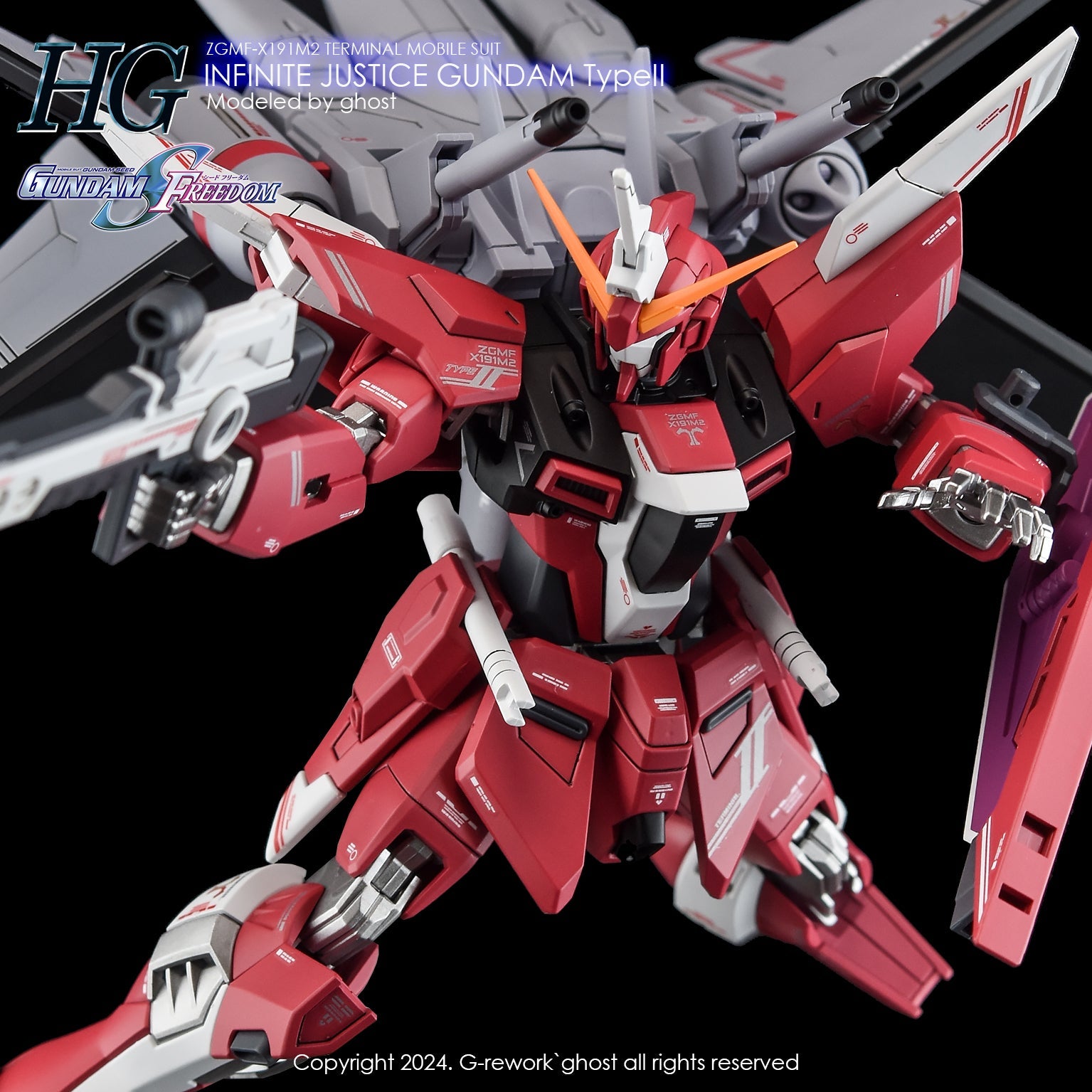 G-Rework [HG] [SEED] INFINITE JUSTICE GUNDAM TYPE 2 – Gundam Extra