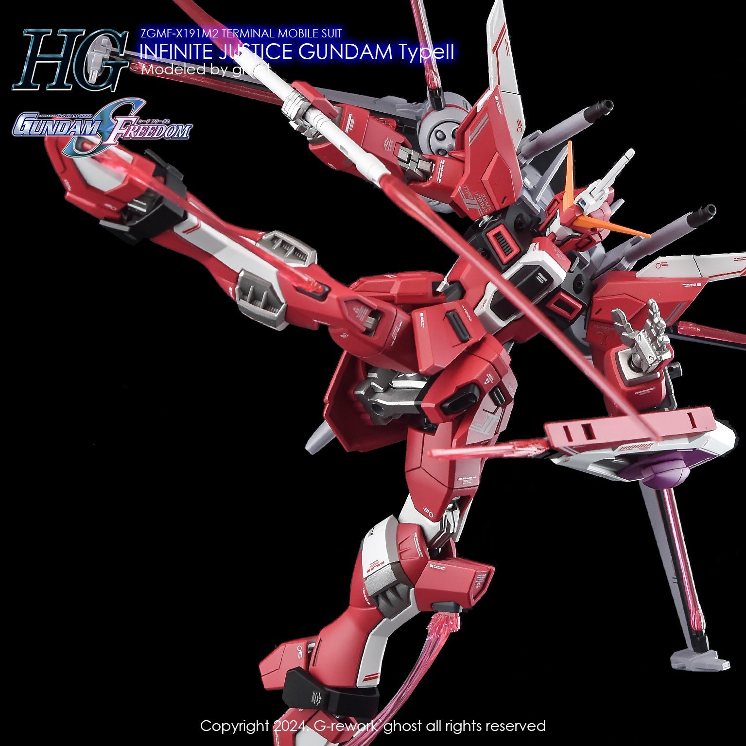 G-Rework [HG] [SEED] INFINITE JUSTICE GUNDAM TYPE 2 – Gundam Extra