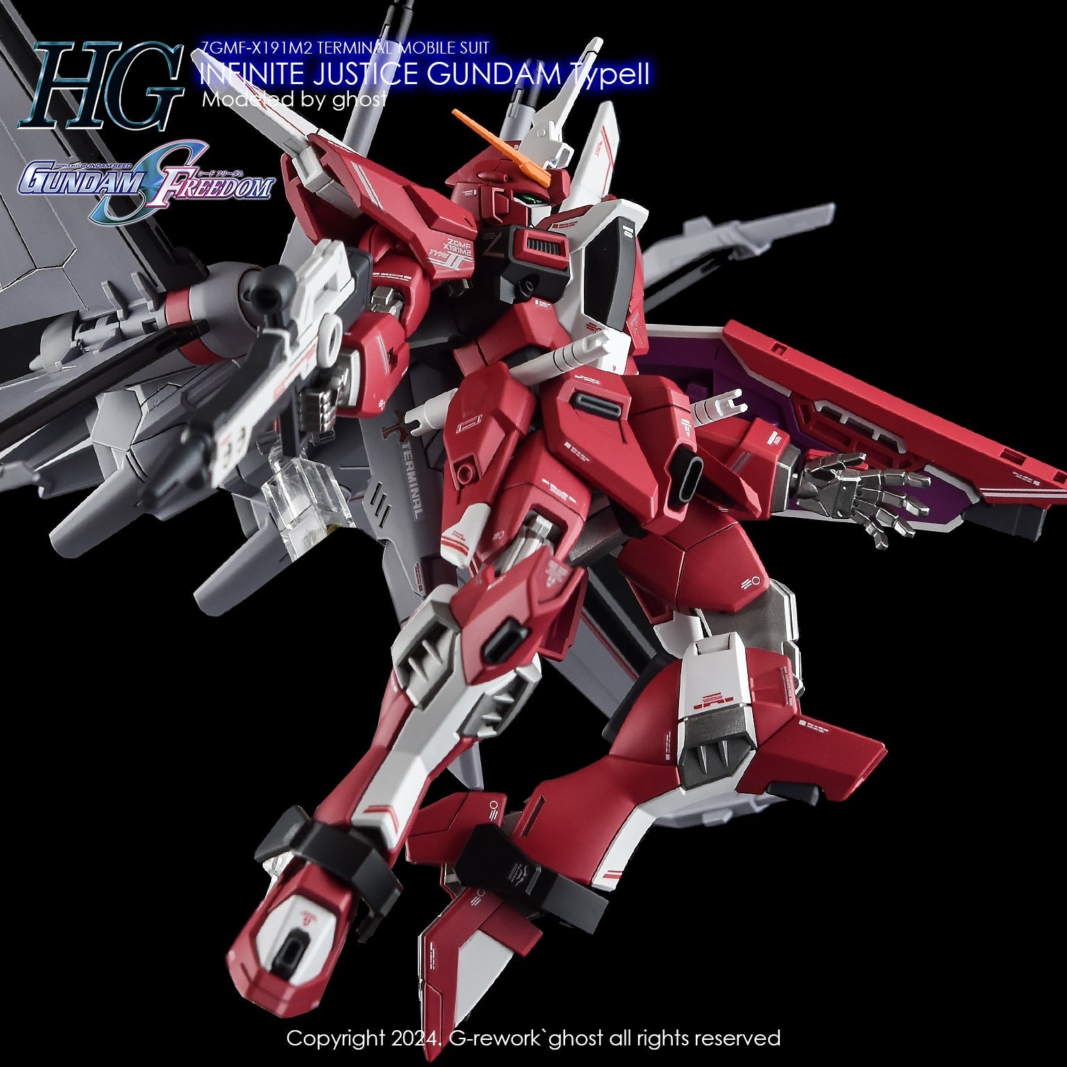 G-Rework [HG] [SEED] INFINITE JUSTICE GUNDAM TYPE 2 – Gundam Extra