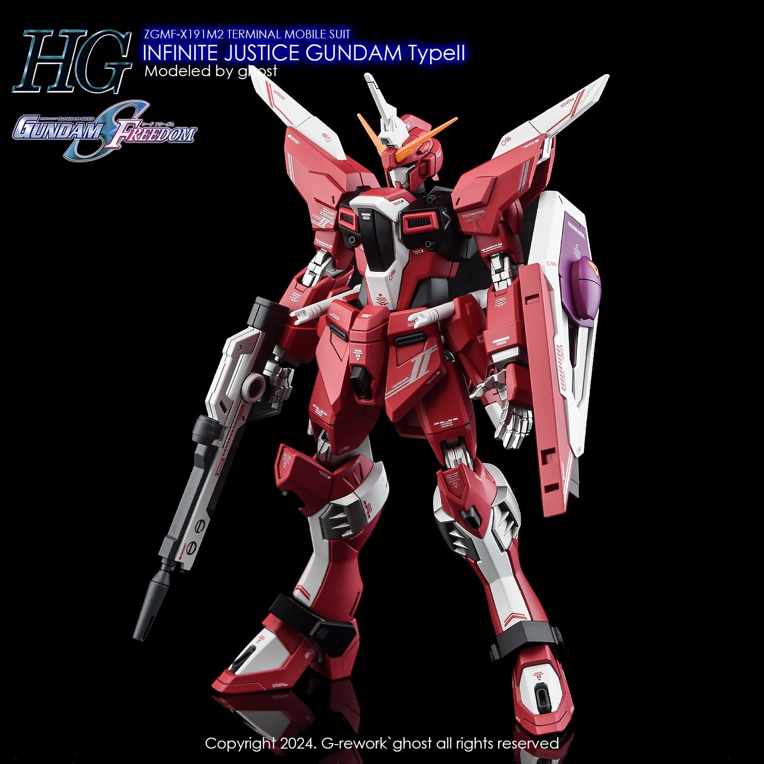 G-Rework [HG] [SEED] INFINITE JUSTICE GUNDAM TYPE 2 – Gundam Extra
