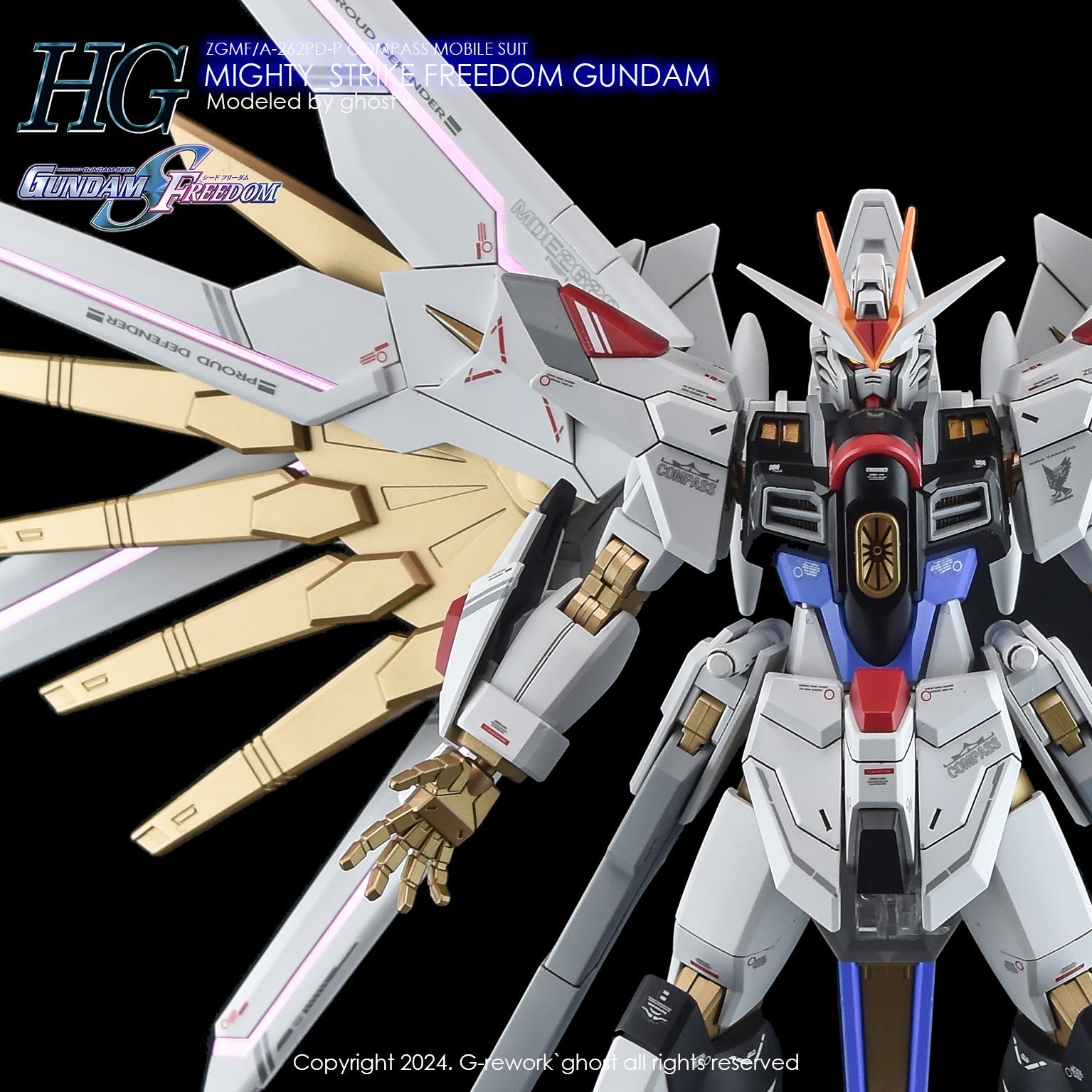 G-Rework [HG] [SEED] MIGHTY STRIKE FREEDOM – Gundam Extra-Your