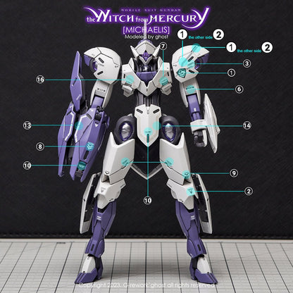 G - Rework [HG] [the witch from mercury] MICHAELIS - Gundam Extra - Your BEST Gunpla Supplier