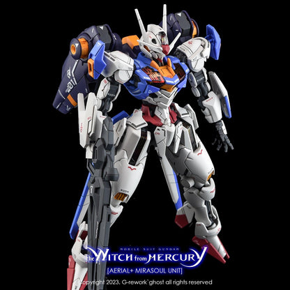 G - Rework [HG] [witch from mercury] AERIAL+ MIRASOUL UNIT - Gundam Extra - Your BEST Gunpla Supplier