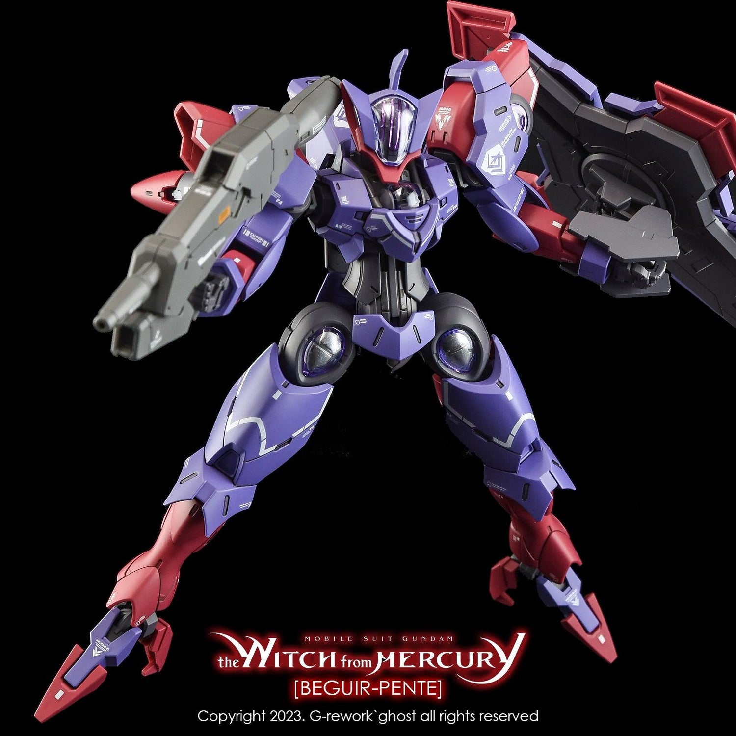 G - Rework [HG] [witch from mercury] BEGUIR - PENTE - Gundam Extra - Your BEST Gunpla Supplier