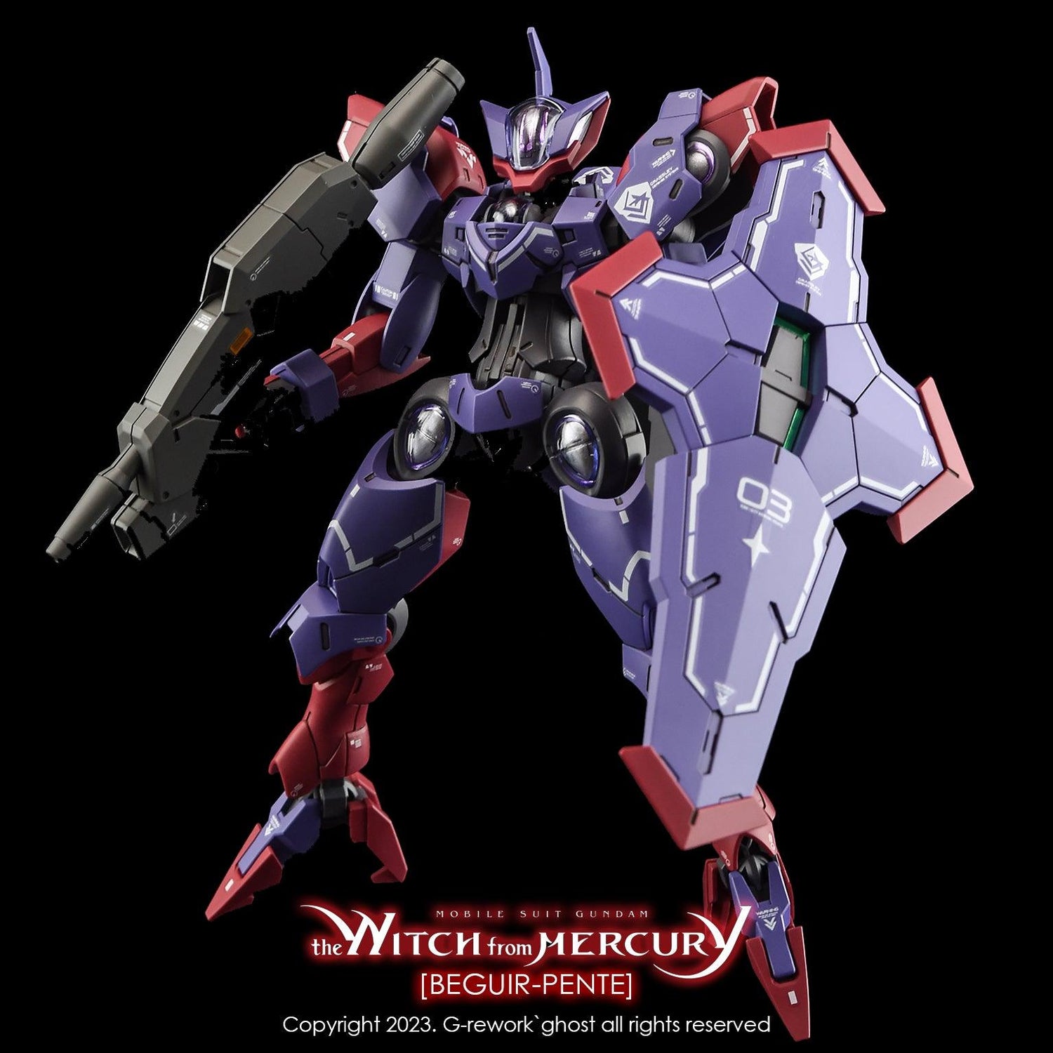 G - Rework [HG] [witch from mercury] BEGUIR - PENTE - Gundam Extra - Your BEST Gunpla Supplier