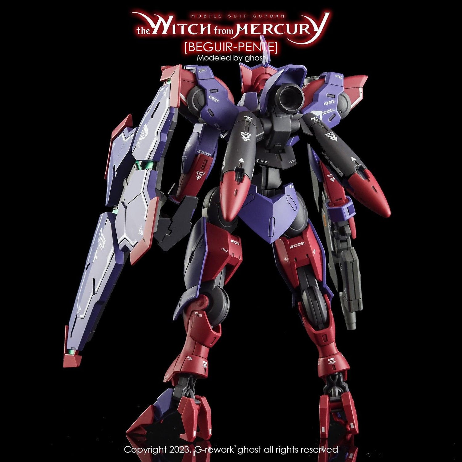 G - Rework [HG] [witch from mercury] BEGUIR - PENTE - Gundam Extra - Your BEST Gunpla Supplier