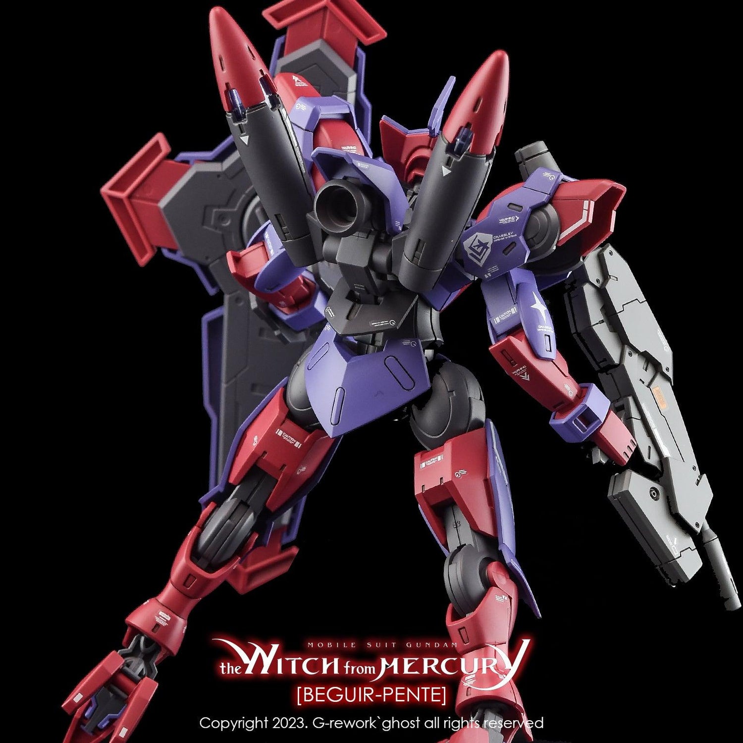 G - Rework [HG] [witch from mercury] BEGUIR - PENTE - Gundam Extra - Your BEST Gunpla Supplier