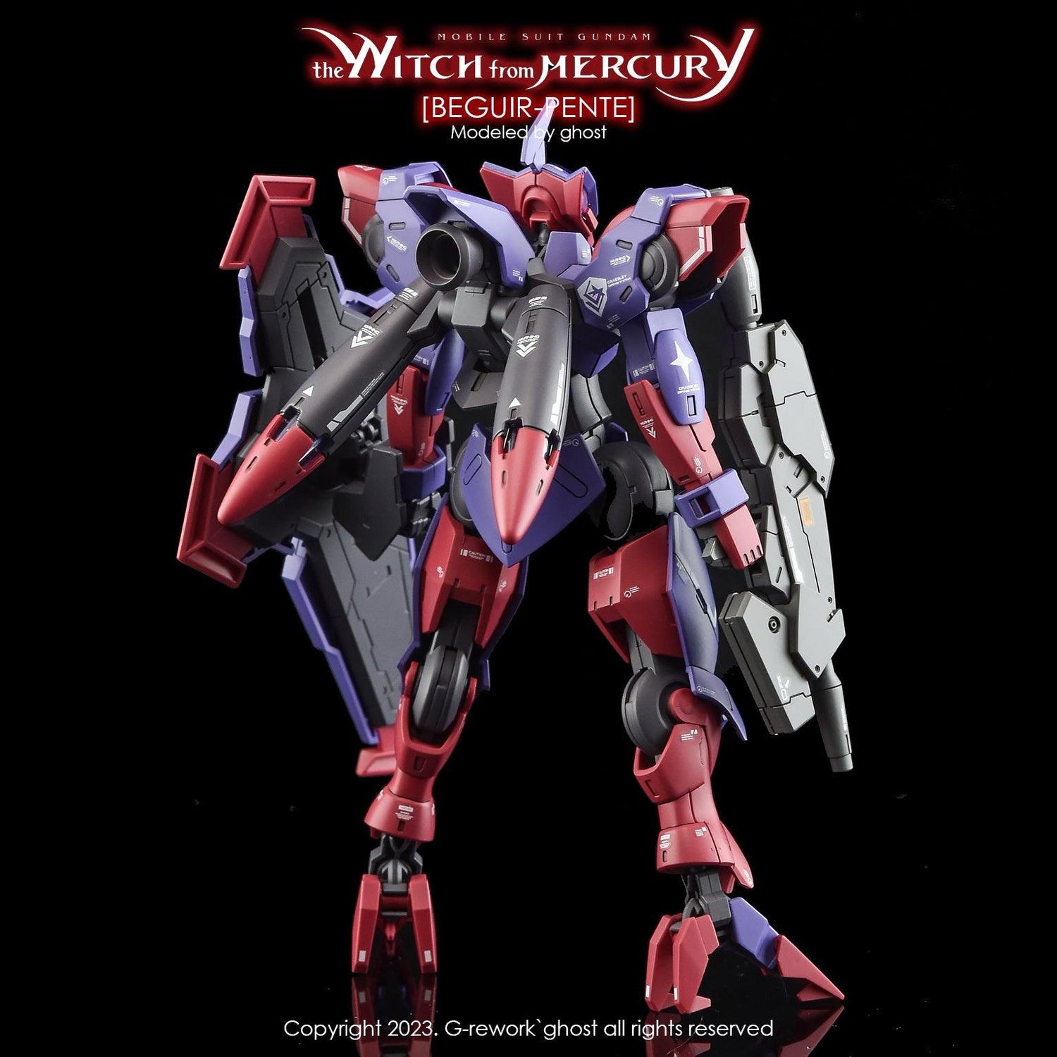 G - Rework [HG] [witch from mercury] BEGUIR - PENTE - Gundam Extra - Your BEST Gunpla Supplier