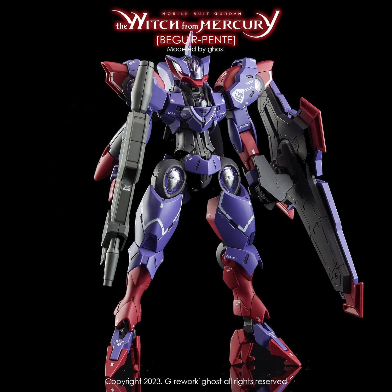 G - Rework [HG] [witch from mercury] BEGUIR - PENTE - Gundam Extra - Your BEST Gunpla Supplier