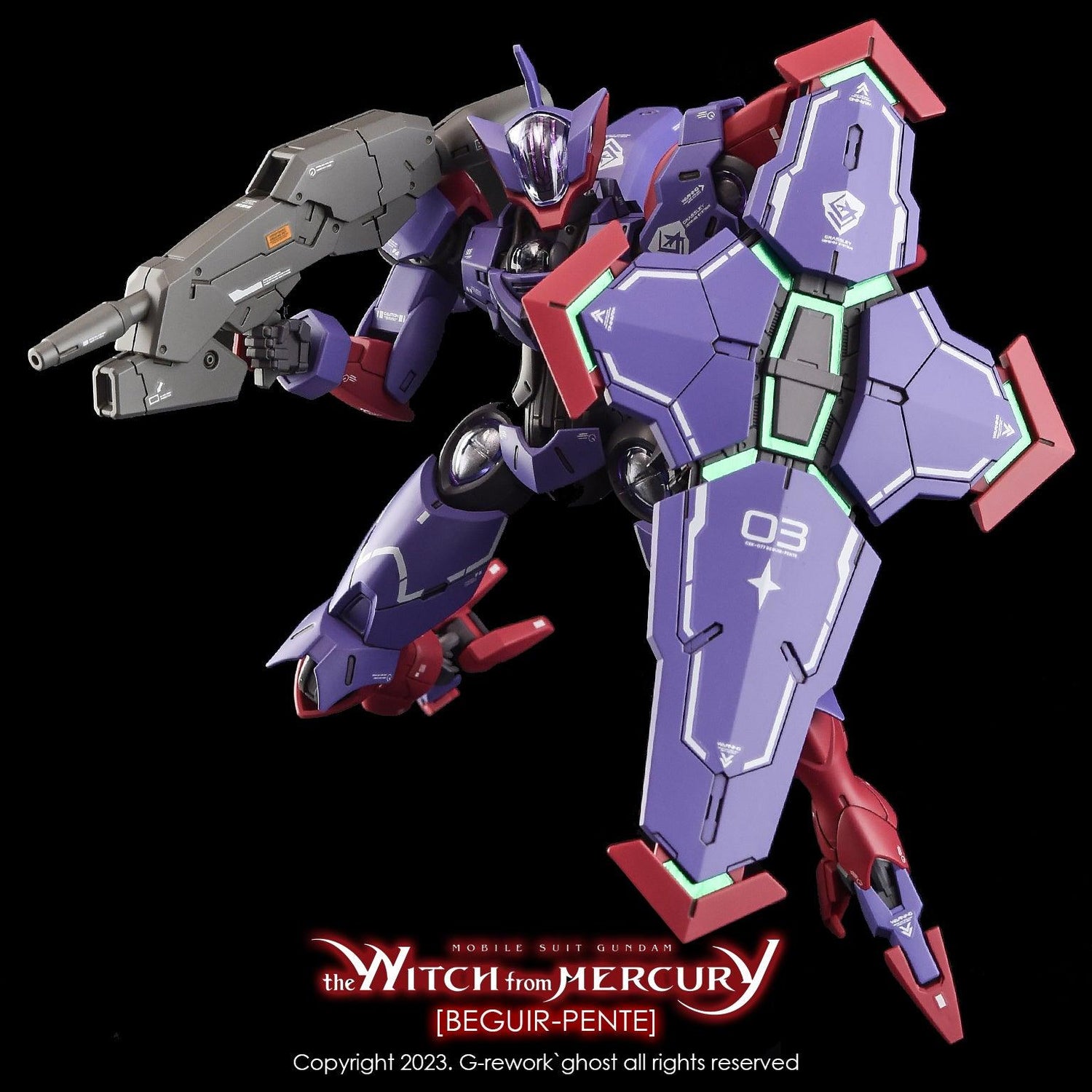 G - Rework [HG] [witch from mercury] BEGUIR - PENTE - Gundam Extra - Your BEST Gunpla Supplier