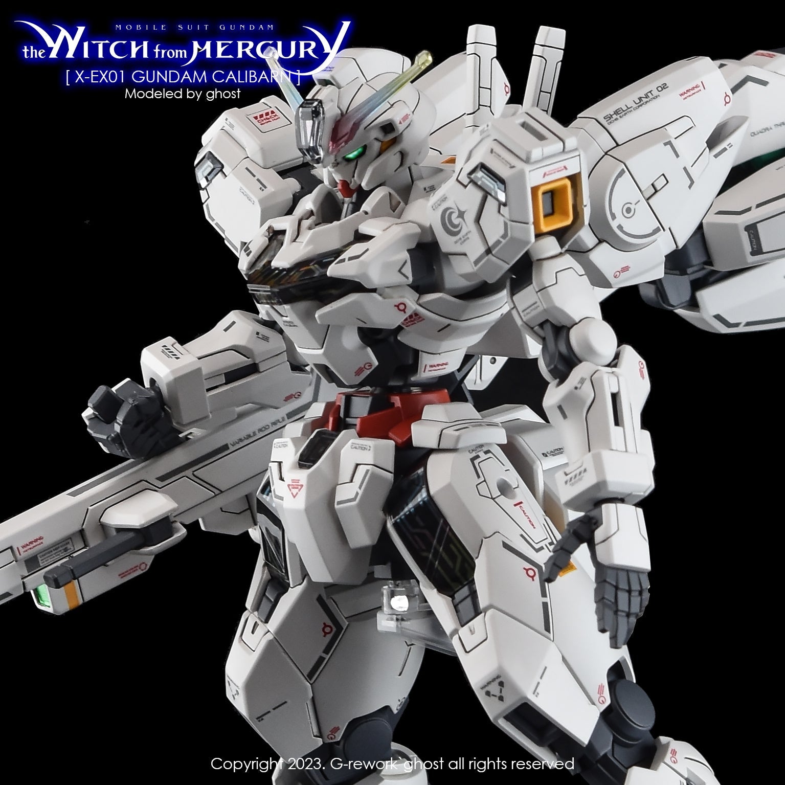 G-Rework [HG] [witch from mercury] CALIBARN – Gundam Extra-Your