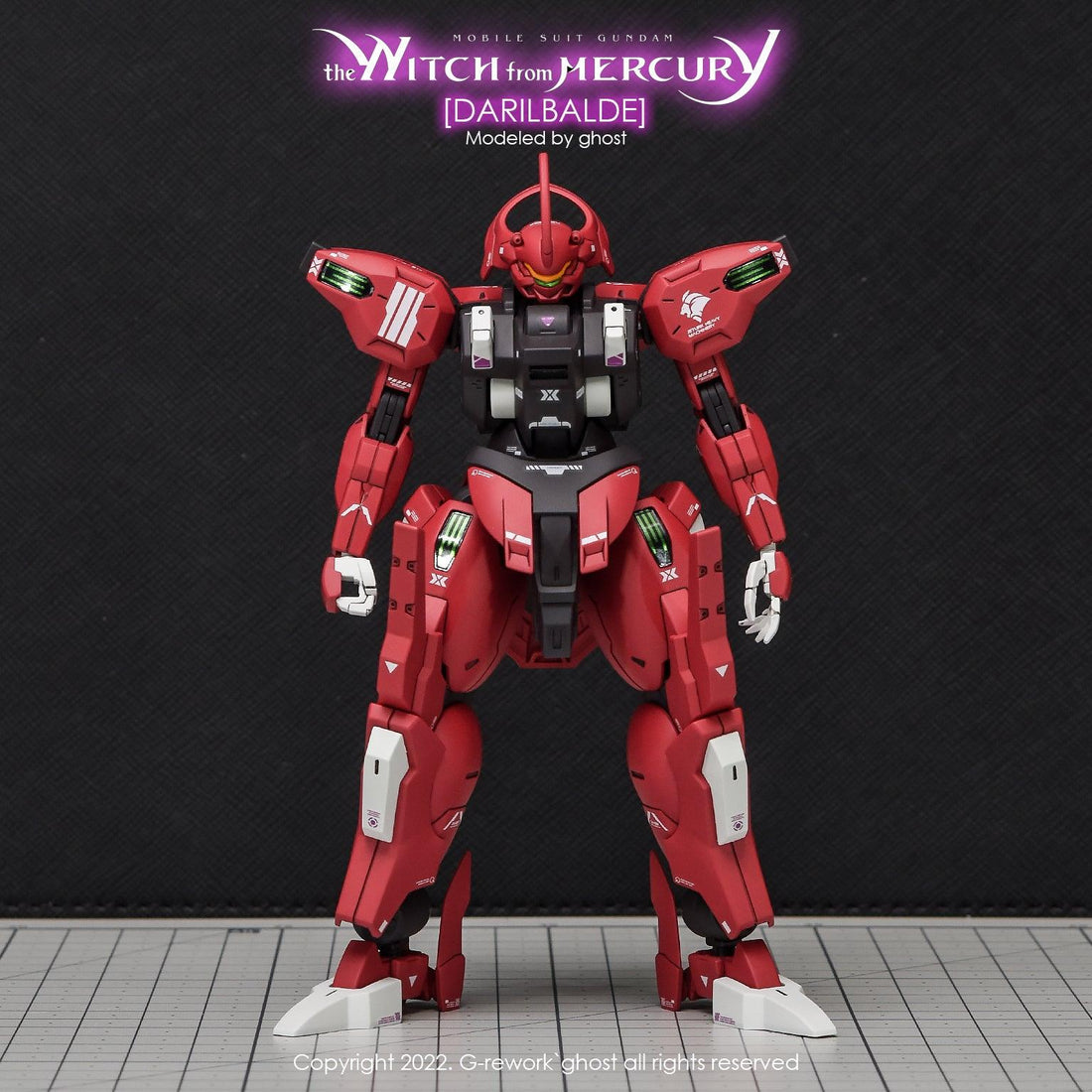 G - Rework [HG] [witch from mercury] Darilbalde (decal v2.0) - Gundam Extra - Your BEST Gunpla Supplier