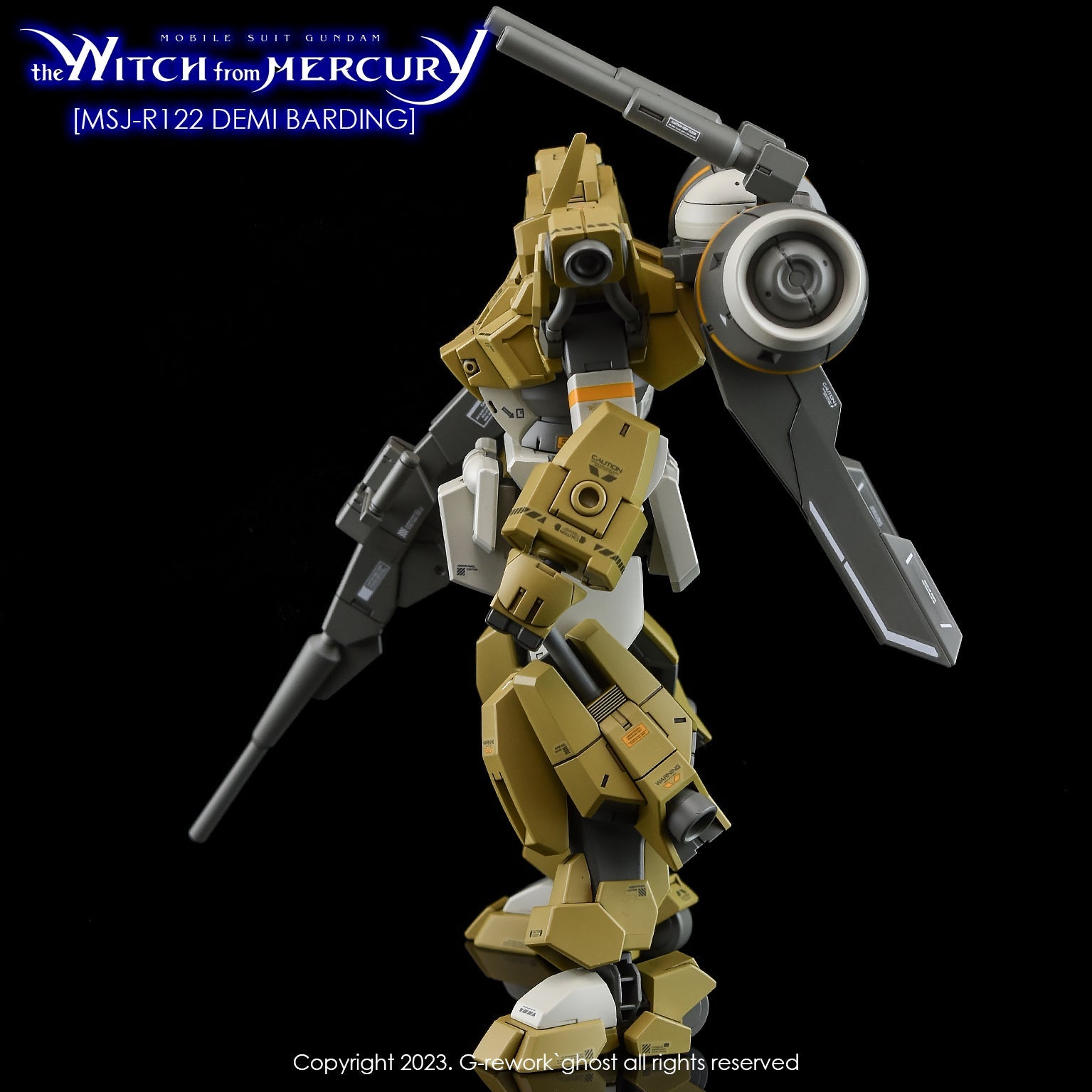 G - Rework [HG] [witch from mercury] Demi Barding (DEMI SERIES) - Gundam Extra - Your BEST Gunpla Supplier