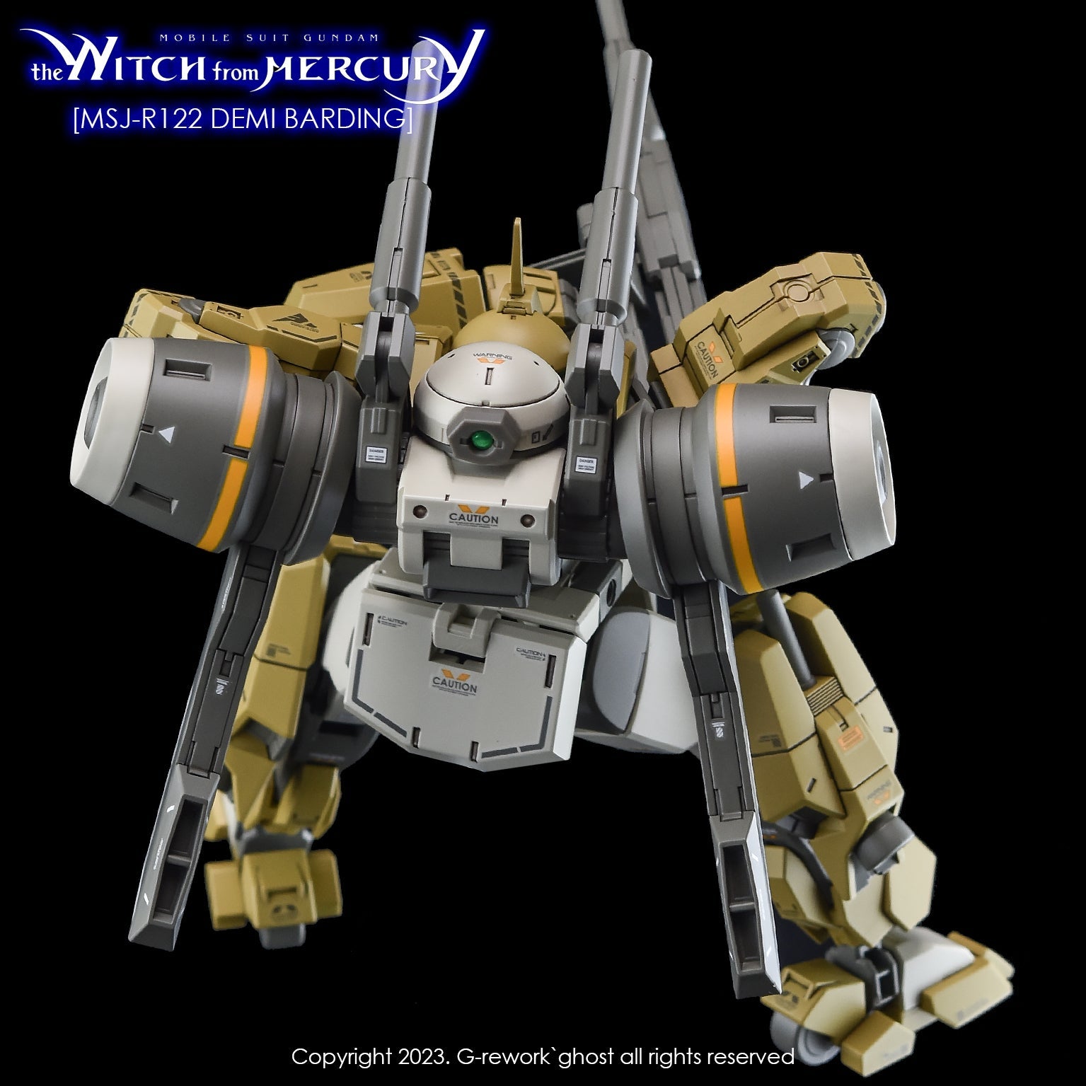 G - Rework [HG] [witch from mercury] Demi Barding (DEMI SERIES) - Gundam Extra - Your BEST Gunpla Supplier