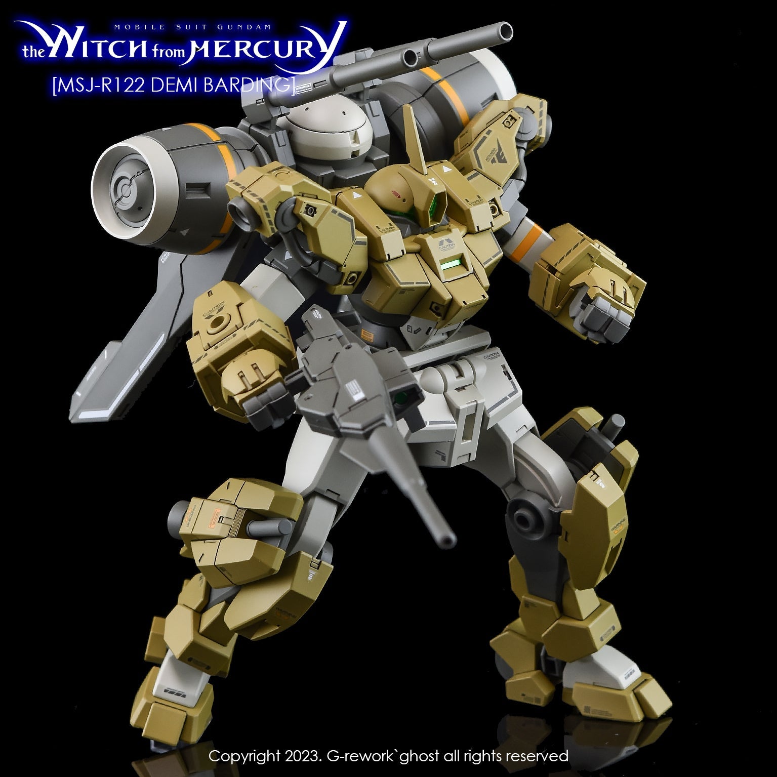 G - Rework [HG] [witch from mercury] Demi Barding (DEMI SERIES) - Gundam Extra - Your BEST Gunpla Supplier