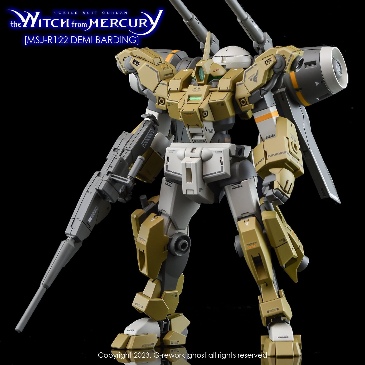 G - Rework [HG] [witch from mercury] Demi Barding (DEMI SERIES) - Gundam Extra - Your BEST Gunpla Supplier