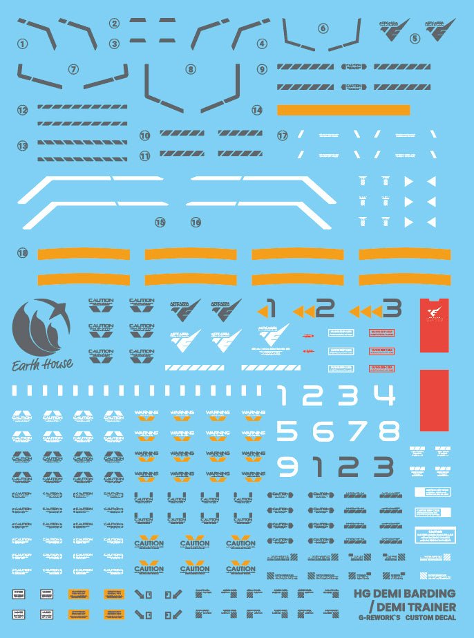 G - Rework [HG] [witch from mercury] Demi Barding (DEMI SERIES) - Gundam Extra - Your BEST Gunpla Supplier