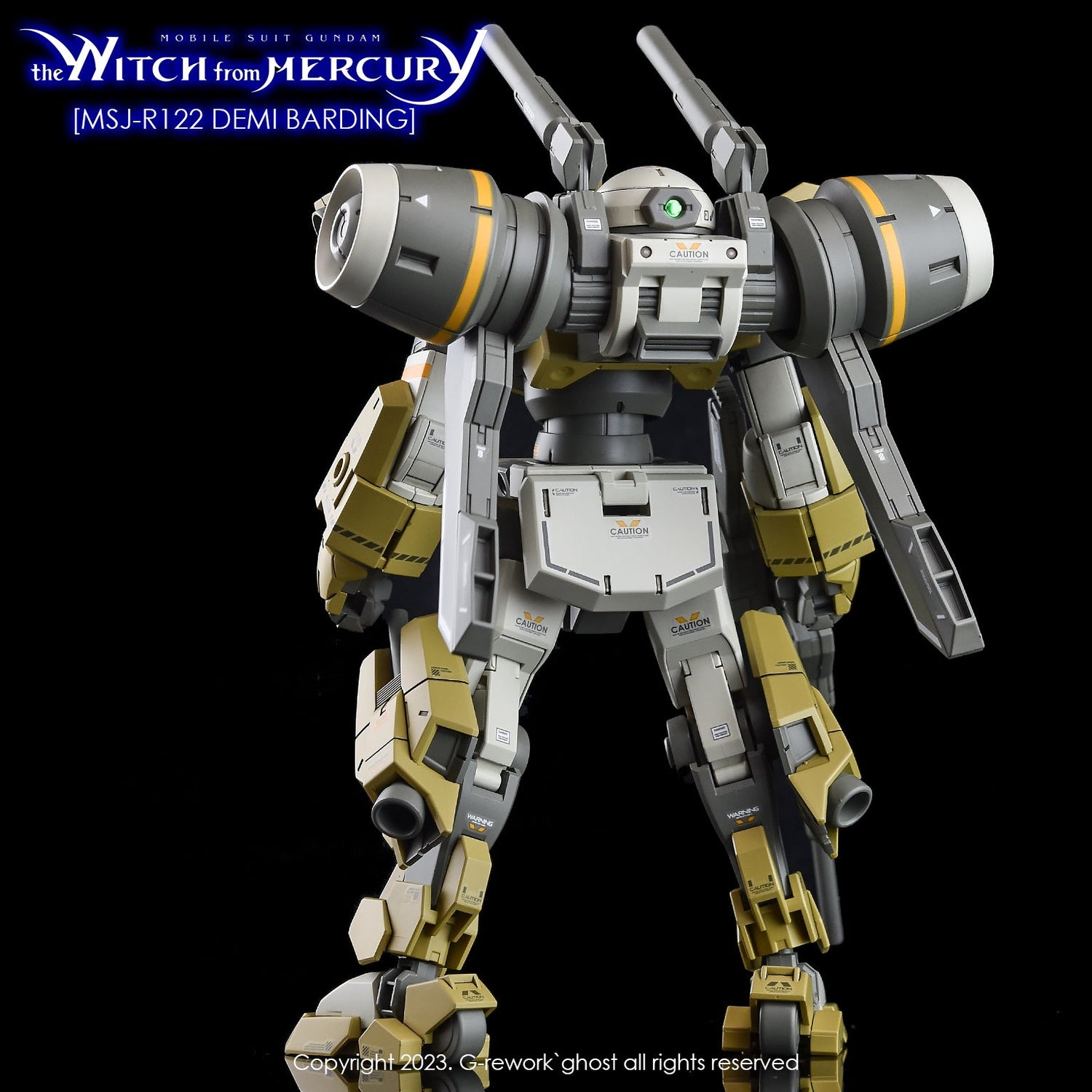 G - Rework [HG] [witch from mercury] Demi Barding (DEMI SERIES) - Gundam Extra - Your BEST Gunpla Supplier