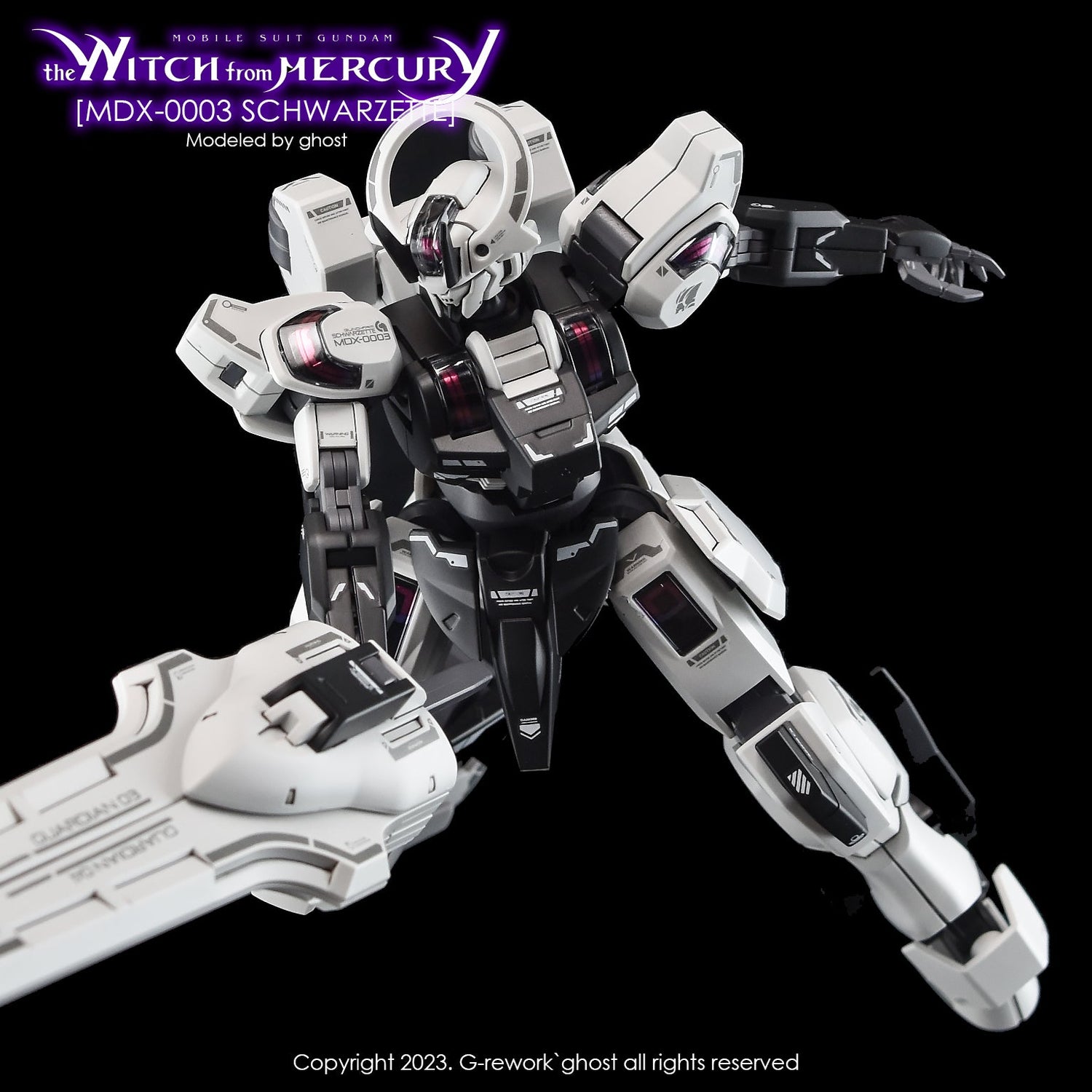 G - Rework [HG] [witch from mercury] SCHWARZETTE - Gundam Extra - Your BEST Gunpla Supplier