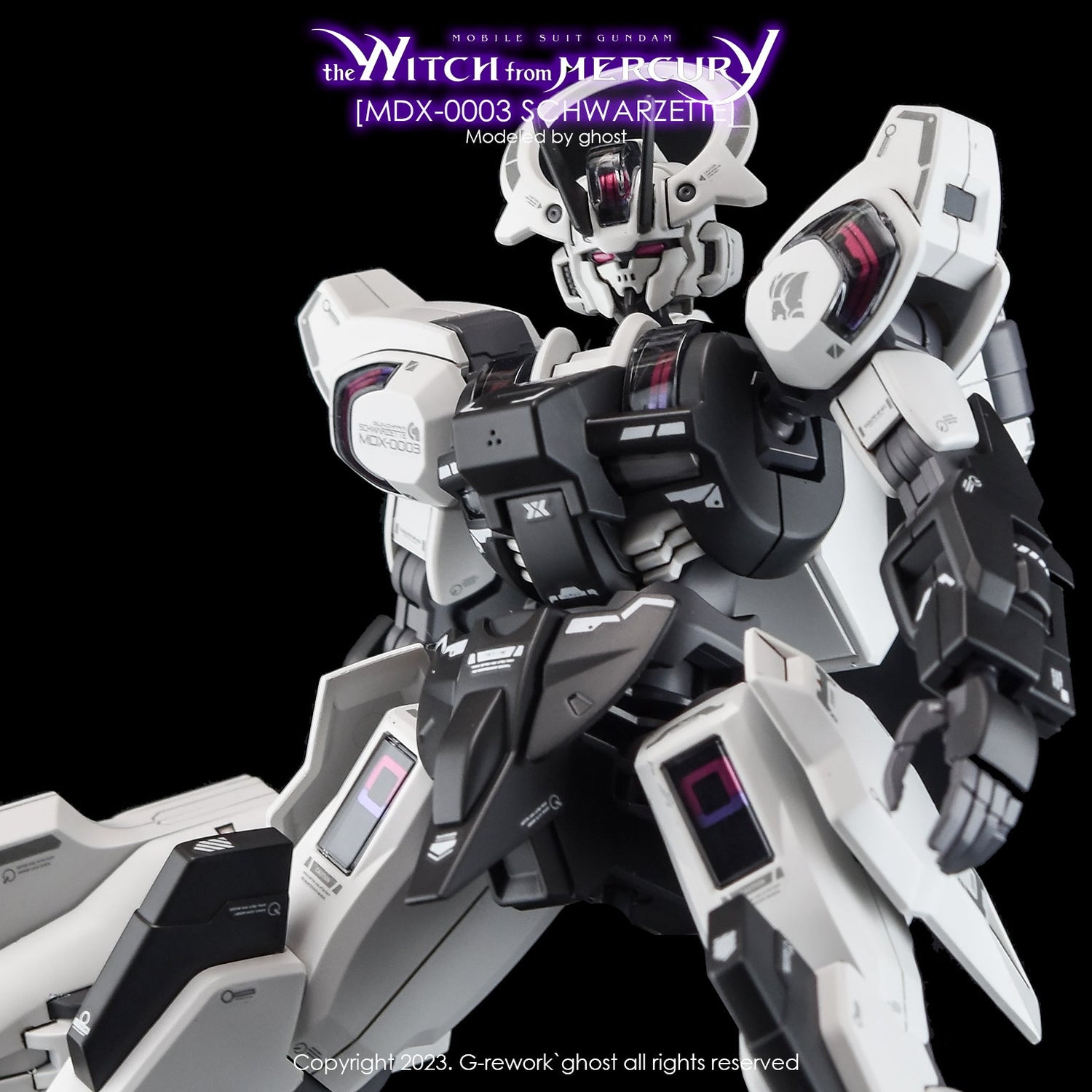 G - Rework [HG] [witch from mercury] SCHWARZETTE - Gundam Extra - Your BEST Gunpla Supplier