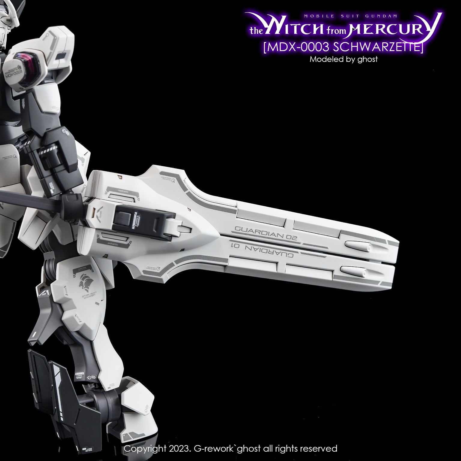 G - Rework [HG] [witch from mercury] SCHWARZETTE - Gundam Extra - Your BEST Gunpla Supplier