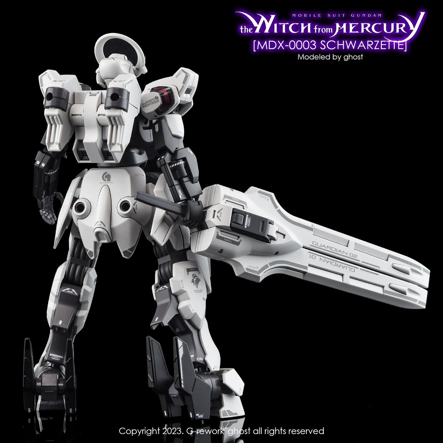 G - Rework [HG] [witch from mercury] SCHWARZETTE - Gundam Extra - Your BEST Gunpla Supplier